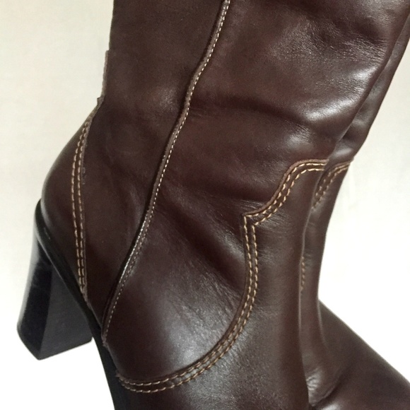 🌐 Genuine Leather Franco Sarto Western boots 7.5 - Picture 6 of 8